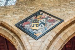 Johnson family funeral hatchment