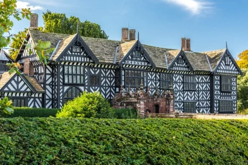 The north front of Speke Hall