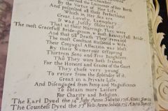 1st Earl Litchfield epitaph