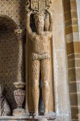 Wildman of the woods on the Bertie tomb