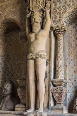 Saracen king on the Bertie tomb