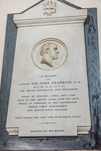 Sir John Franklin's memorial