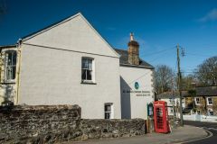 The parish council meeting room