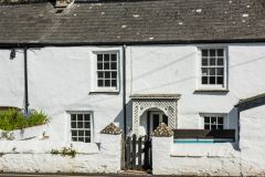 Old cottages opposite the meeting room