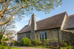 Remains of a mining stack