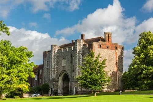 The 14th-century Abbey Gateway