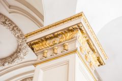 Gilded decoration detail