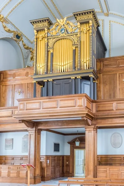 The west gallery and organ
