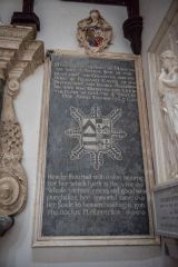 Memorial to Mary Spry, 1656