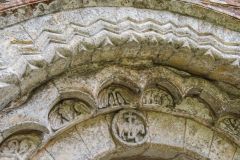 Norman south doorway carving