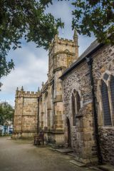 St Austell, Holy Trinity's south front and tower