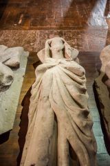 St Bees Priory Church, Effigy of an unknown 14th century woman