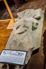 St Bees Priory Church, Effigy of Anthony, Lord Lucy, d. 1368