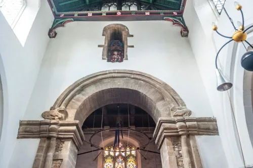 The Saxon tower arch