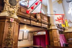 The site of the formal royal gallery