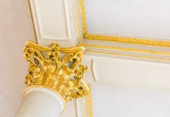 Ceiling gilding detail