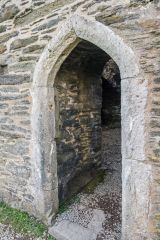 The Tudor castle doorway arch