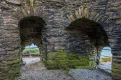 Gun ports inside the castle