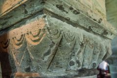 Norman column capital, south aisle