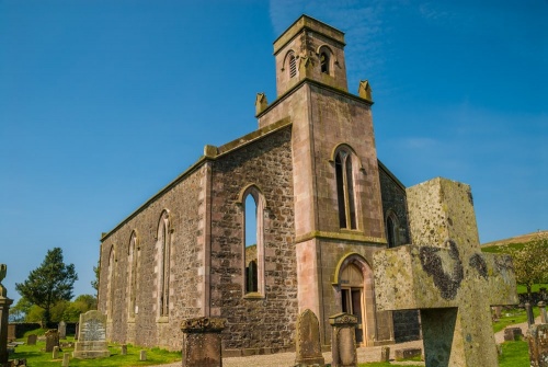 The church from the east