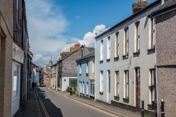 Looking along Fore Street