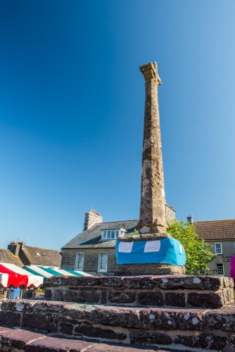 The 14th-century market cross