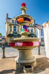 St David's, The town centre 1912 drinking fountain