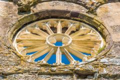 Bishop de Gower's wheel window
