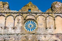 St David's, A magnificent rose window in the Bishop's Palace