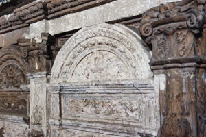 The tomb base