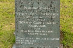 Another look at Norman Nicholson's gravestone