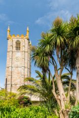 The granite church tower