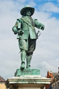 Oliver Cromwell statue, St Ives