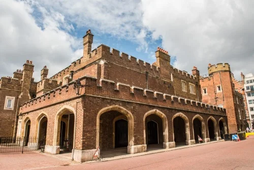 The rear Palace facade