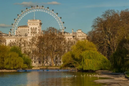 The London Eye from Blue Bridge