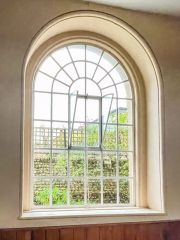 A round-headed Georgian window