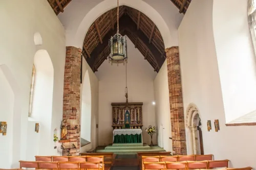 The church nave