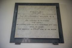 Rev. Caddell Holder memorial