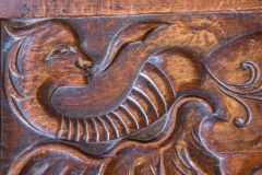 Another of the medieval bench ends