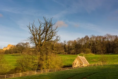The well from across the fields