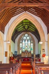 Looking east down the nave
