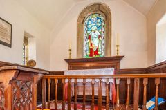 The sanctuary and high altar