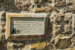 The Lloyd SS 5 memorial plaque