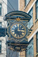 Another view of the 1709 tower clock