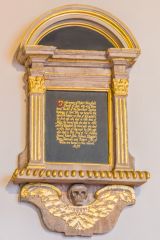 Memorial to Robert Horsfield, Sheriff of York (d1711)