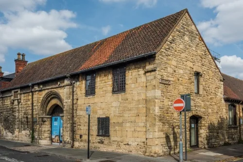 The guildhall from the south-west