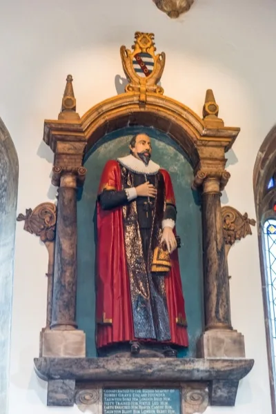 Robert Gray memorial, 1635