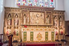 Taunton, St Mary Magdalene Church, The 19th-century reredos
