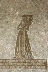 Matilda Jamys brass, 1499