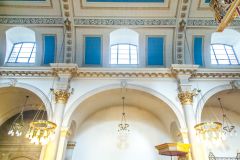 The ornate clerestory